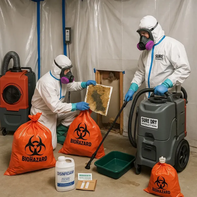 Contaminated Water Handling Protocols process in Friedensburg, PA