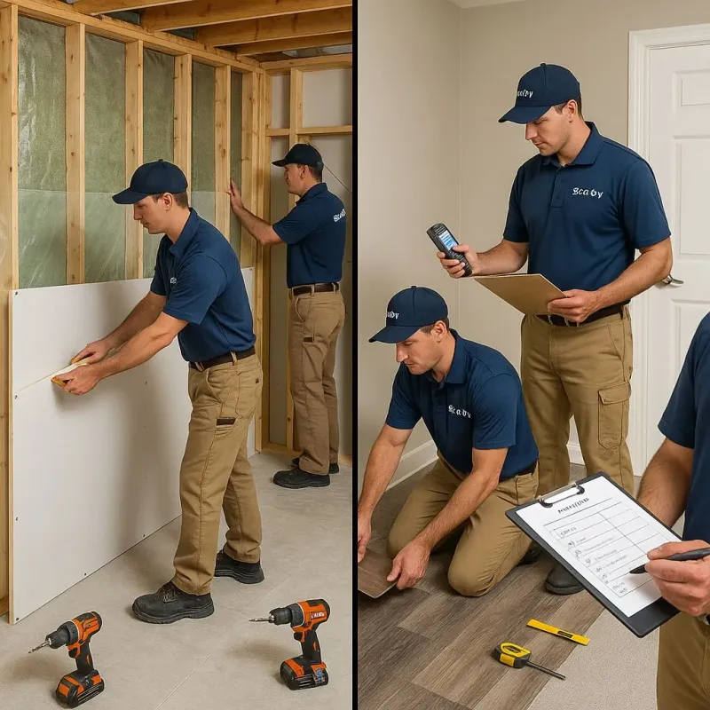 Repairs and Reconstruction process in Friedensburg, PA