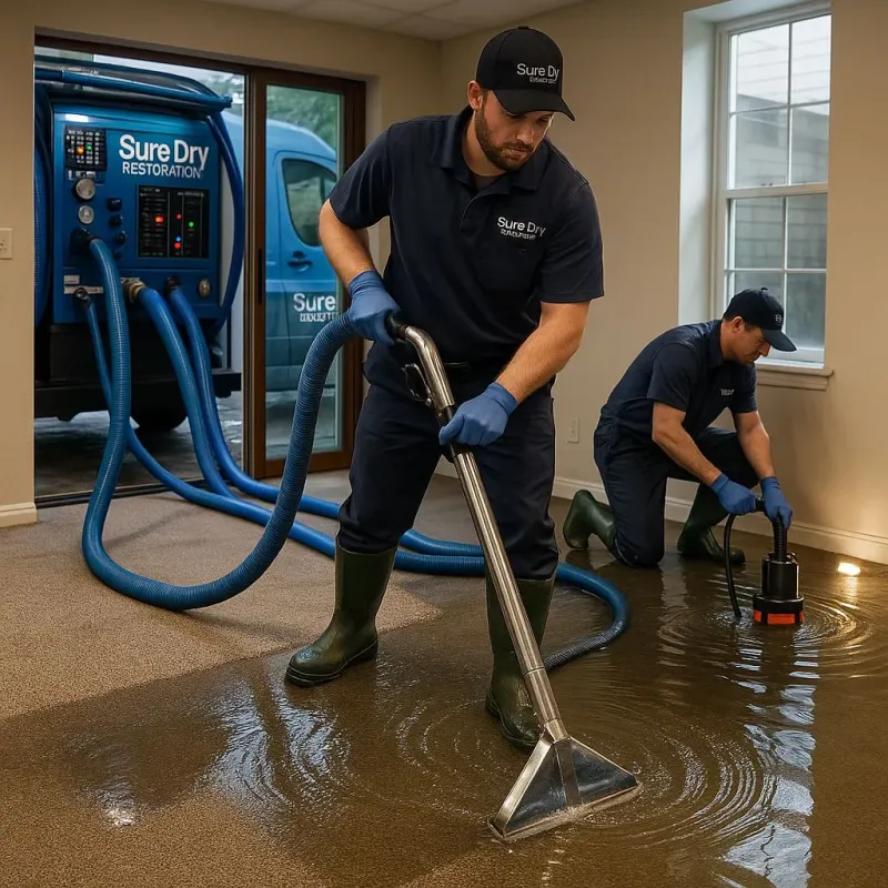 Water Extraction and Removal process in Friedensburg, PA